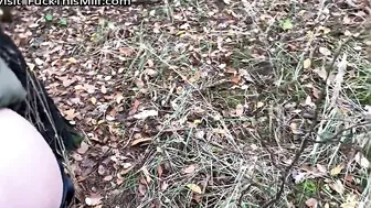 Public pickup and cum inside the girl outdoors 3