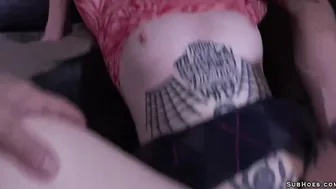 Azura Alii shows anal swallows and spank
