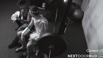 Kyle Wyncrest and Jayden Marcos banging in a lock-up sex