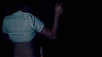 Amateur jocks fucking bareback in glory hole for hot facial