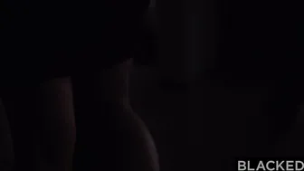 BLACKEDRAW Busty Blonde MILF loves to deepthroat huge BBC