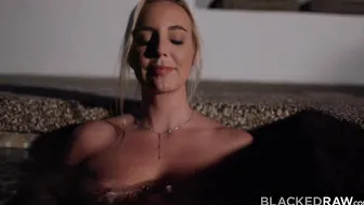 BLACKEDRAW Busty Blonde MILF loves to deepthroat huge BBC
