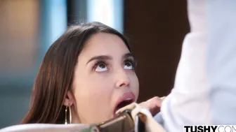 TUSHY Anal-obsessed Vanessa seduces her hot coworker Oliver