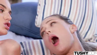 TUSHY Perfect pair Avery  Stefany swap BFs for anal fun