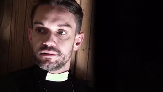 Catholic priest pounds religious twink after eating his ass