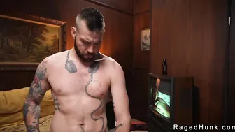 Huge dicks gays anal fuck and suck in motel