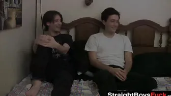 Nothing like sucking your friends giant cock with passion
