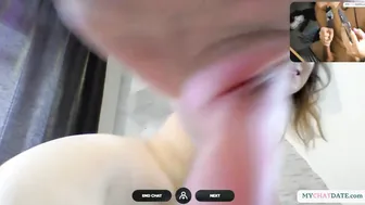 Sexy slut making horny strangers cum