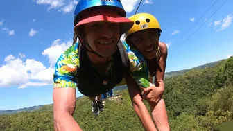 Zipline and sex with Thai girlfriend